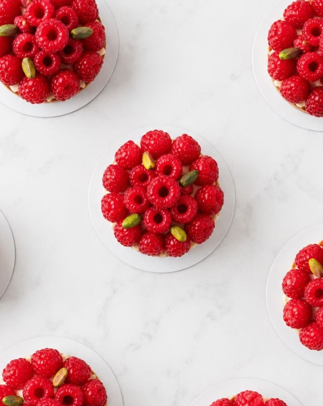 Raspberry Pistachio Signature Tart